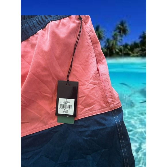 NEW Men's Ocean & Coast Swim Suit Stretch Shorts Coral Crush  Size XL $40 NWT - Picture 4 of 6